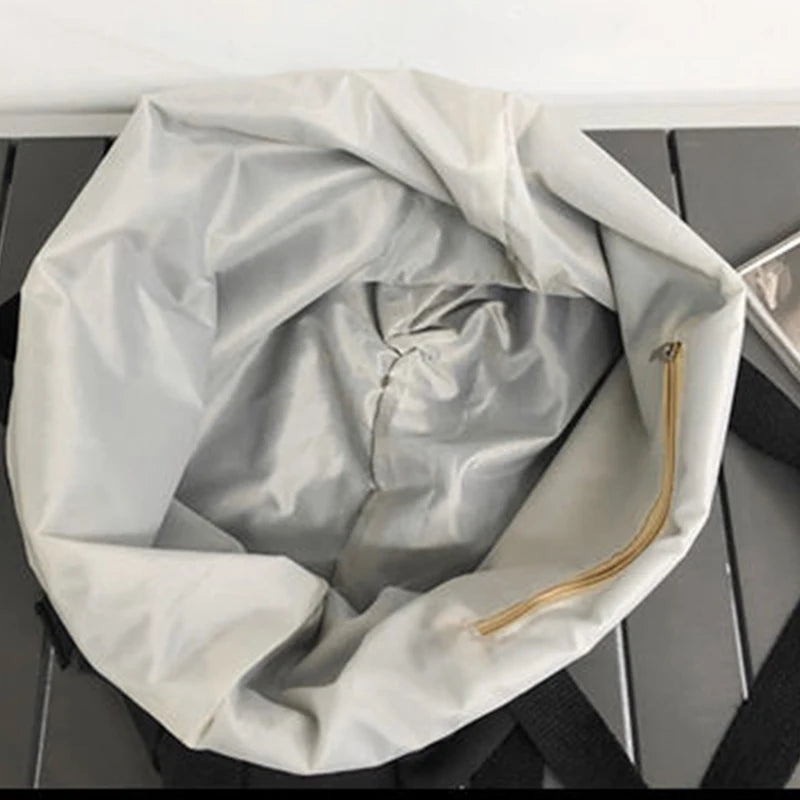 Female Simple Shoppers Bags Fashion Zipper Oxford Shoulder Handbags Waterproof Large Capacity Women'S Brand Crossbody Tote Bags