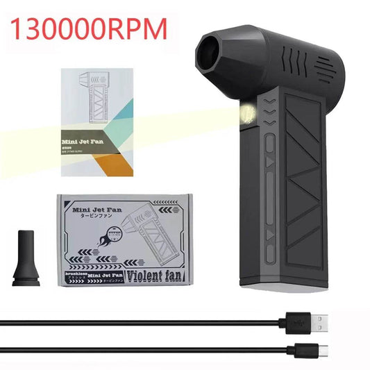 DataVac Pro Elecctric Air Duster - 130,000RPM Cordless Blower for PC & Electronics Cleaning