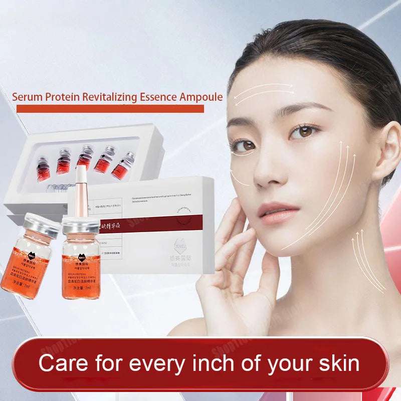 Orginal Serum Protein Facial Anti-Wrinkle Firming Moisturizing Skin anti Aging Fade Fine Lines Brighten Skin Face Essence Oil