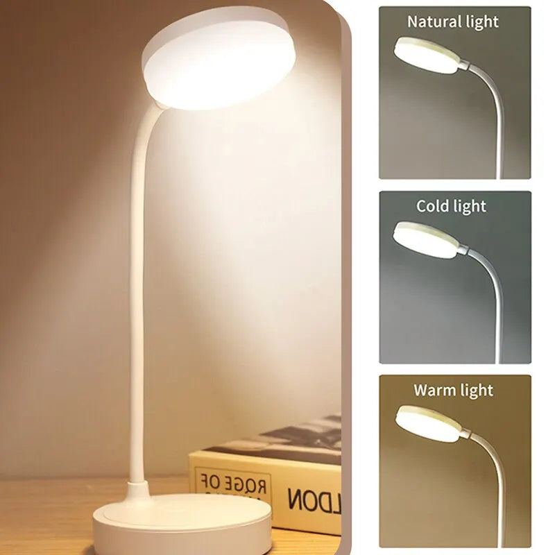 Led Table Desk Lamps Eye Protection Usb Rechargeble Learning Lights Children'S Bedroom Bedside Adjustment Reading Night Light