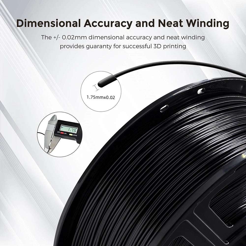 PLA 3D Printer Filament 1.75Mm 2.2Lbs/Spool High Toughness Sealed Packaging 3D Printing Materials for FDM Printers