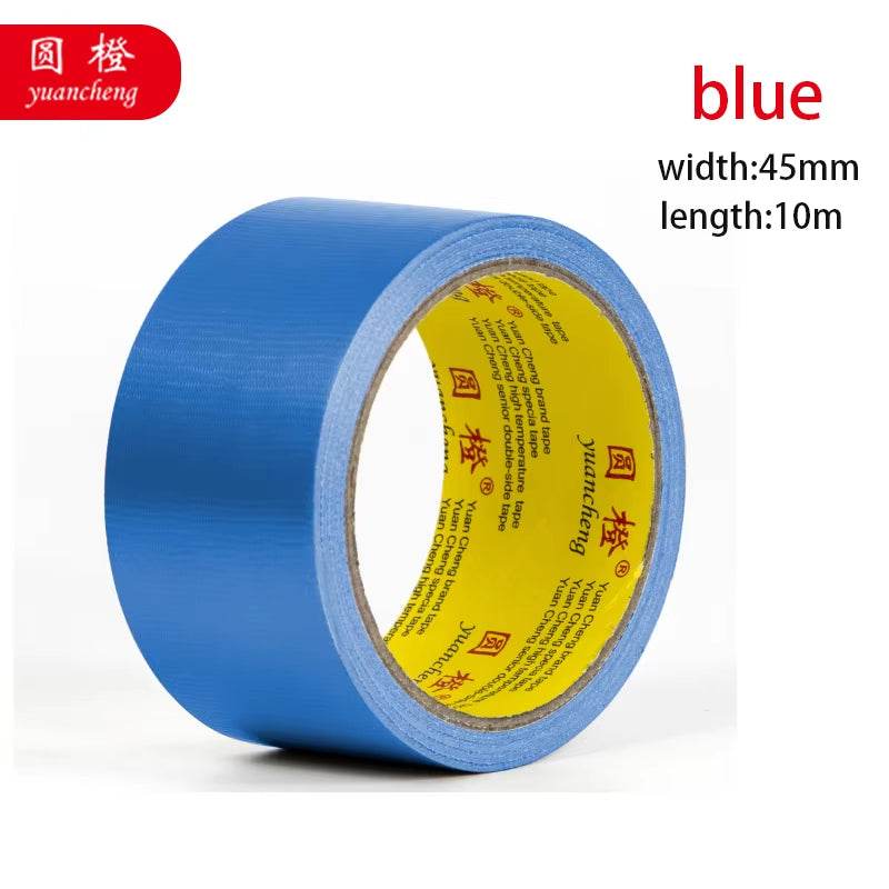 Black Adhesive Fabric Duct Tape, Electric Bicycle Seat Repair, Tarpaulin Repair,Blocks Water and Leaves No Glue,1Roll