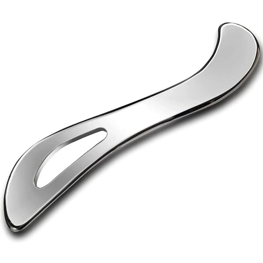 Stainless Steel Gua Sha Massage Muscle Scraper Tools, Scar Tissue IASTM Tools, Fascia Scraper, Soft Tissue Massage Tool for Body