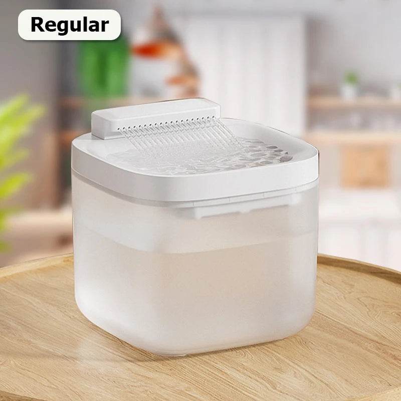 3L USB Pet Water Fountain with Pump & Filter Anti-Dry Burning Cat Water Dispenser Auto Recirculating Pet Water Flow Drinker