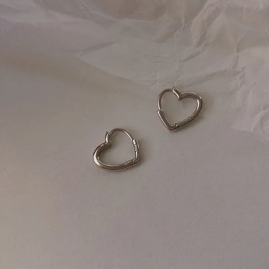 European Small Mobius Ring Stud Earrings Women 2021 Minimalist Metal Twisted Piercing Korean Fashion Jewelry