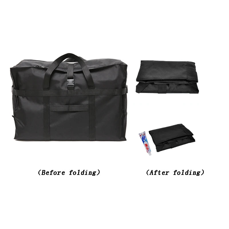 Quality Waterproof Folding Travel Bags Male Large Capacity Luggage Bags Portable Men Women'S Air Carrier Package Tote Travel Bag