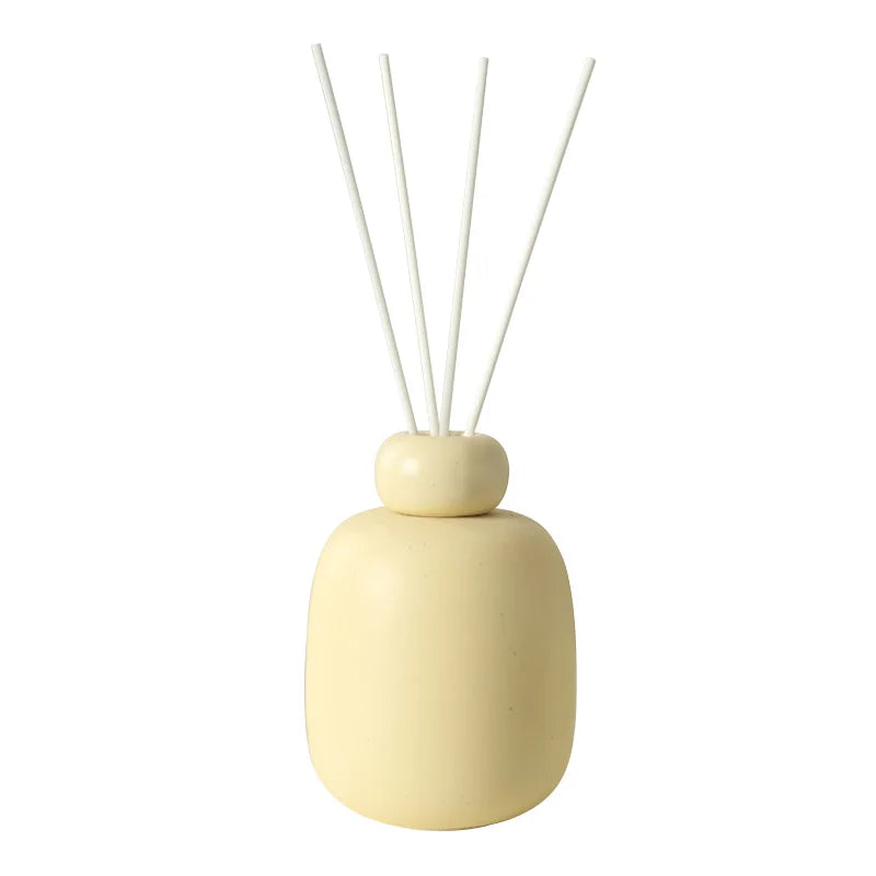 European-Style Ceramic Aromatherapy Bottle Empty Fire-Free Aromatherapy Bottle Scent Diffuser for Household Indoor Perfumes
