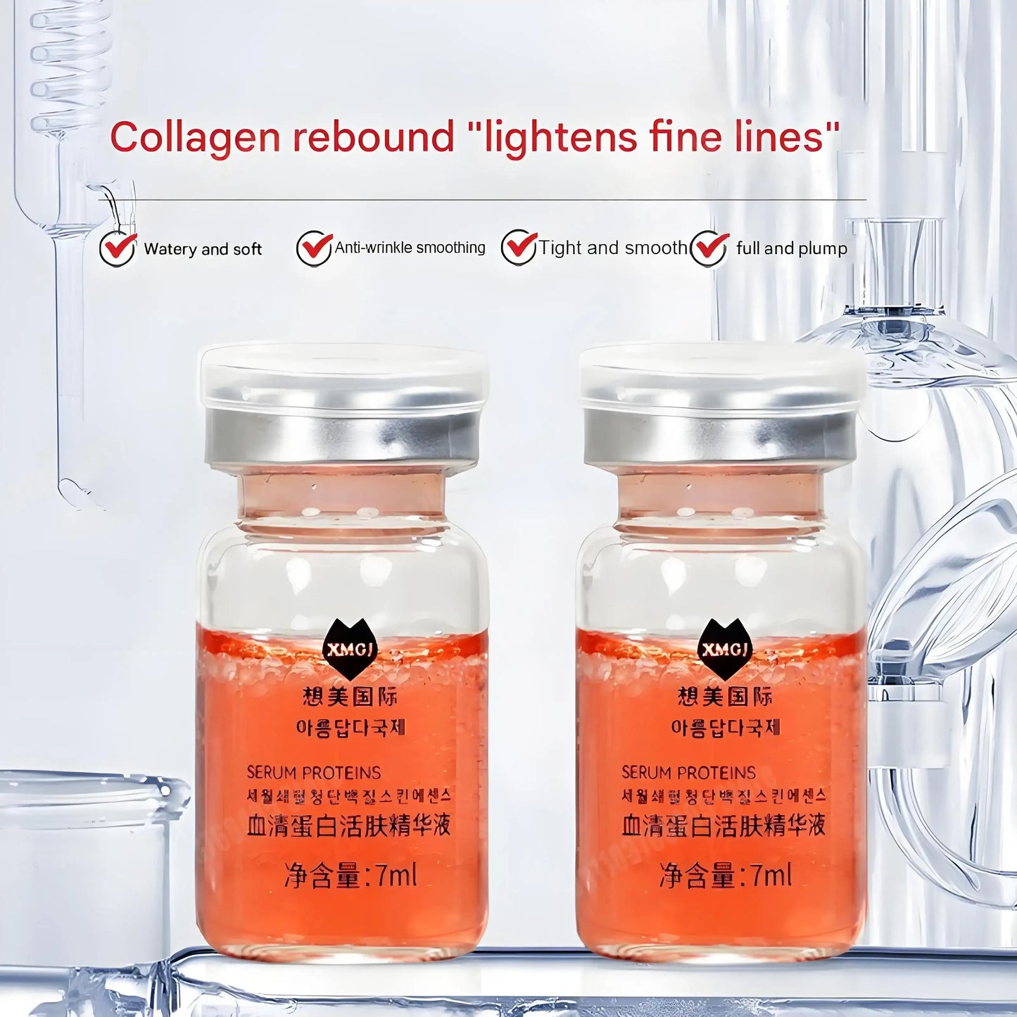 Orginal Serum Protein Facial Anti-Wrinkle Firming Moisturizing Skin anti Aging Fade Fine Lines Brighten Skin Face Essence Oil