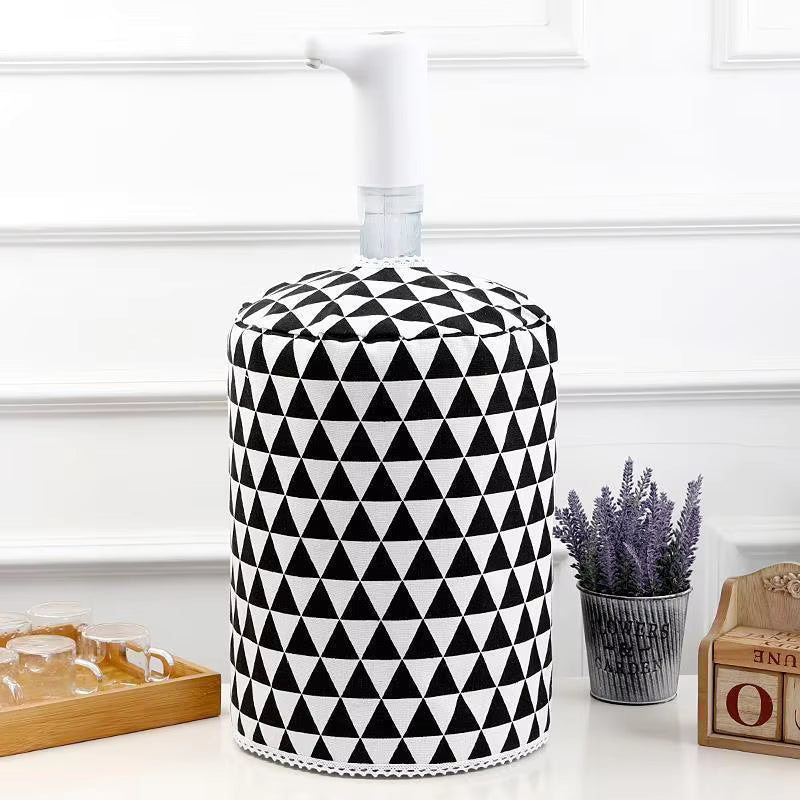 Linen Cloth Water Dispenser Cover, Bottle Purifier, Canister Bucket, Temperature Dispensing Protector Case, Carry Garrafon