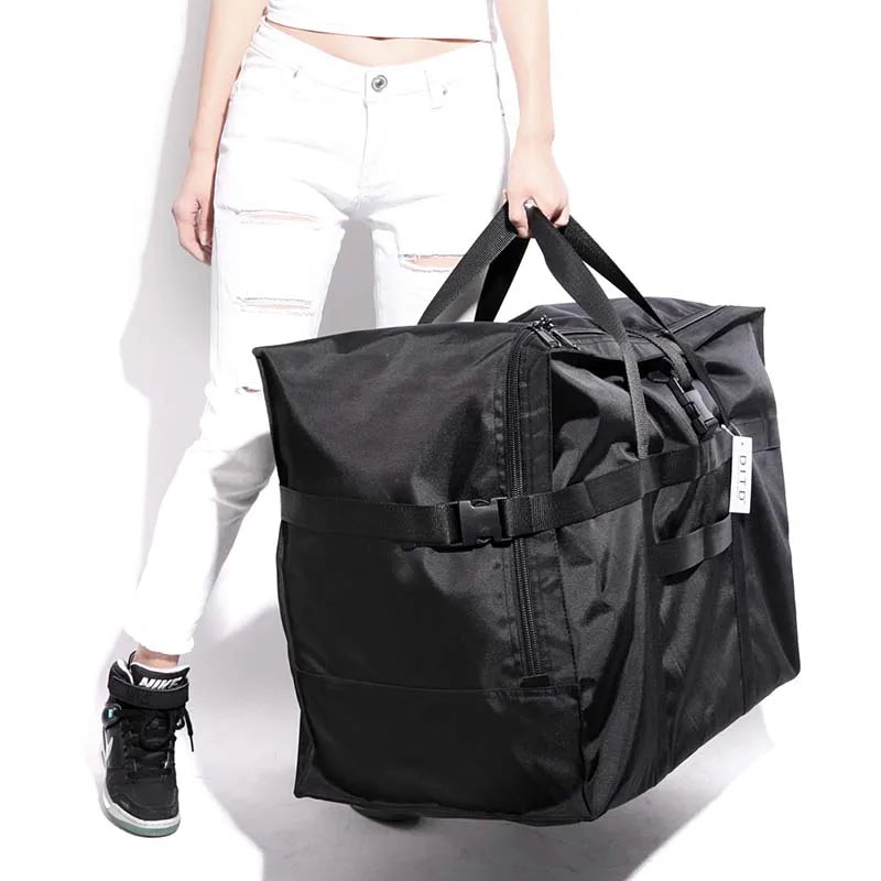 Quality Waterproof Folding Travel Bags Male Large Capacity Luggage Bags Portable Men Women'S Air Carrier Package Tote Travel Bag