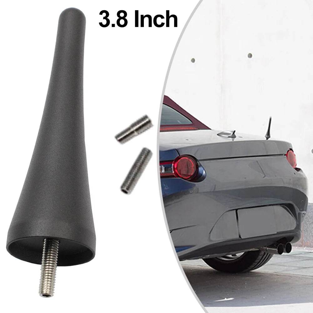 3.8" Car Antenna Radio Accessories Short Stubby Antenna Mast Radio Signal Aerial for Mazda for MX-5 for Miata