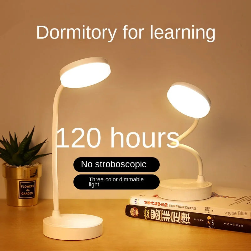 Led Table Desk Lamps Eye Protection Usb Rechargeble Learning Lights Children'S Bedroom Bedside Adjustment Reading Night Light