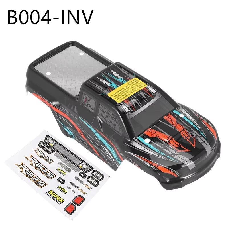 HAIBOXING HBX 16889 16889A 16890 16890A SG1601 SG1602 RC Car Body Shell and Sticker B004-INV 1/16 RC Car Parts Accessories