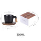Japanese Style Tea Set Wooden Handle Ceramic Tea Pot Thickened High Borosilicate Glass Transparent Heat Resistant Tea Pot