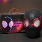 Spiderman Headgear Mask Spider Man Cosplay Ring Chin Version Moving Eyes Electronic Remote Control Mask Toys Boys Birthday Gifts