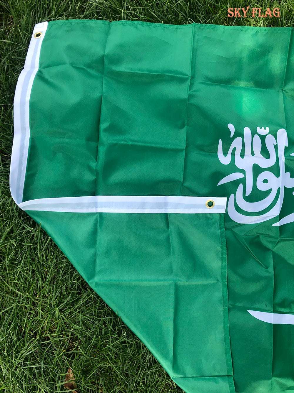 SKY FLAG Saudi Arabia Flag 90*150Cm Hanging Polyester Saudi Arabia National Flag Banner for Decoration