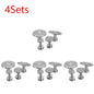 5-1Sets Car Body Paintless Dent Hail Buckle Aluminum Alloy Glue Puller Tabs Remover Automobile Repair Tools for SUV 4X4 Truck