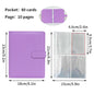 A5 PU Leather Photo Album INS Multi-Pockets Kpop Photocard Binder Photo Card Holder Card Collect Book Photo Binder Cover 포카 바인더