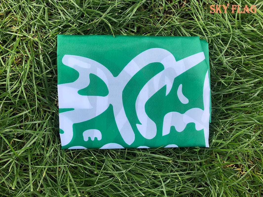 SKY FLAG Saudi Arabia Flag 90*150Cm Hanging Polyester Saudi Arabia National Flag Banner for Decoration