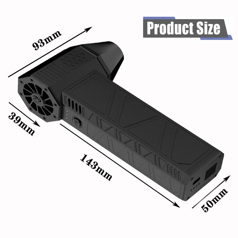 DataVac Pro Elecctric Air Duster - 130,000RPM Cordless Blower for PC & Electronics Cleaning