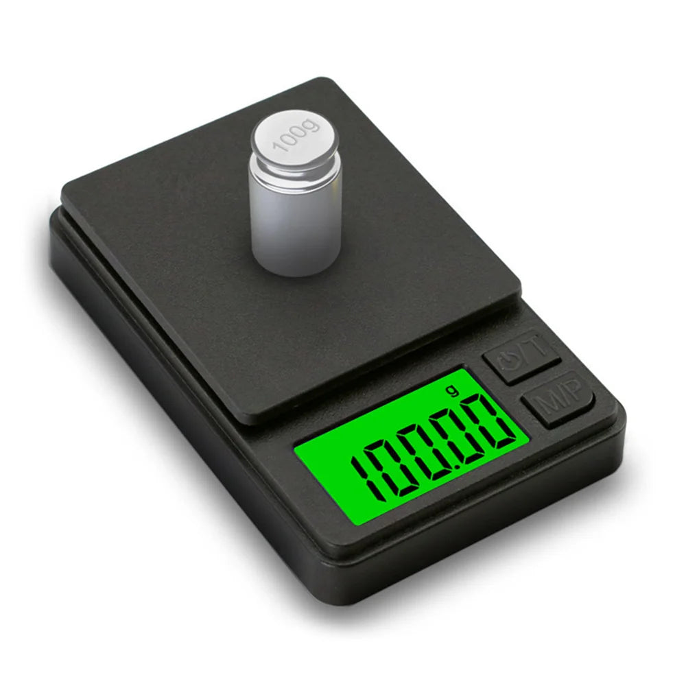 500G*0.01G Accurate Electronic Jewelry Gram Scale Precision Scale Portable Calibration Function Ultra-Clear Display Kitchen Tool