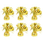 6Pcs Balloon Weight Holder Anti-Floating Foil Paper-Wrapped Long-Lasting Balloon Weights Stainless Balloon Fixation Tool