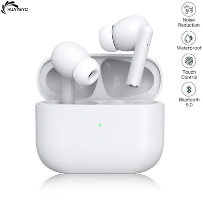 A8 Wireless Earphones TWS Bluetooth 5.0 Touch Control Sports Headphones Noise Cancelling Waterproof Earbuds for Smart Phones