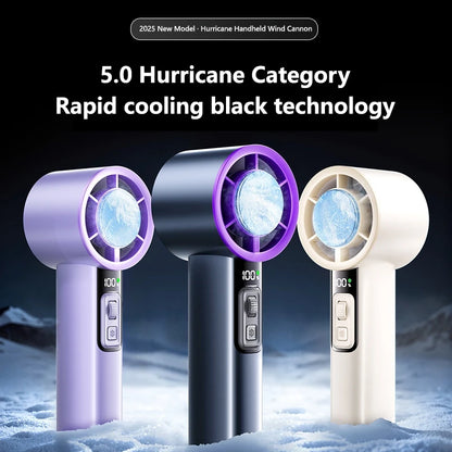 Xiaomi Portable Mini Fan Quick Cooling Air Conditioner High-Speed Handheld Electric Fan 4000Mah Rechargeable Outdoor Travel Fan