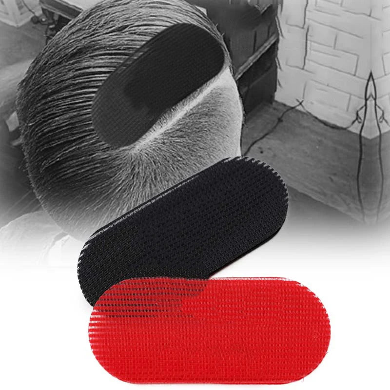 2/4PCS Hair Gripper Sticker Hairdressing Magic Nylon Barber Grippers Mens Oil Head Hair Tapes Salon Cutting Styling Accessories