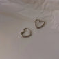 European Small Mobius Ring Stud Earrings Women 2021 Minimalist Metal Twisted Piercing Korean Fashion Jewelry