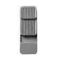 Kitchen Drawer Cutlery Storage Tray Knife Holder Spoon Forks Tableware Organizer Container for Spice Bottles Knives Block Rack