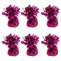 6Pcs Balloon Weight Holder Anti-Floating Foil Paper-Wrapped Long-Lasting Balloon Weights Stainless Balloon Fixation Tool