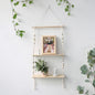 Hanging Shelves for Wall Room Home Decor Macrame Shelf Wall Hanging Floating Shelf for Bedroom Living Room, Bathroom Gift