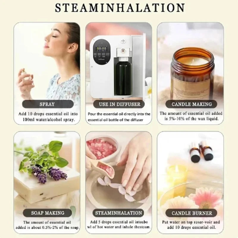 260Ml Hilton Home Fragrance Oil for Aromatherapy Machines Hotel Home Perfumes Essential Oils for Aromatic Diffuser DIY Perfume