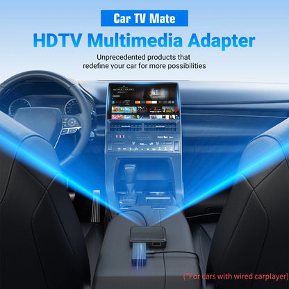 Car TV Mate Converter for Fire Google TV Stick to OEM Wired Carplay Car for Watch TV Video Car Accessories