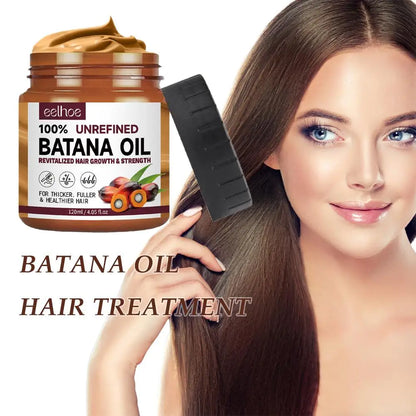 100% Pure Organic Batana Oil for Hair Growth and Natural Batana Oil for Treating Hair Loss Anti-Breakage Hair