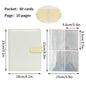 A5 PU Leather Photo Album INS Multi-Pockets Kpop Photocard Binder Photo Card Holder Card Collect Book Photo Binder Cover 포카 바인더
