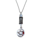 Car Mirror Rearview Pendant Auto Interior Decor Pendants Aluminum Wheel with Shock Absorber Ornament Hanging Accessories