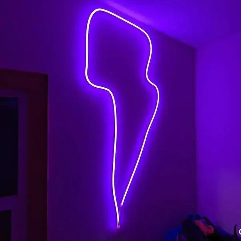Battery Powered Neon Led Strip Lights, Flexibele LED Lights for Bedroom Battery Operated Neon Rope Lights Lights Led Lights