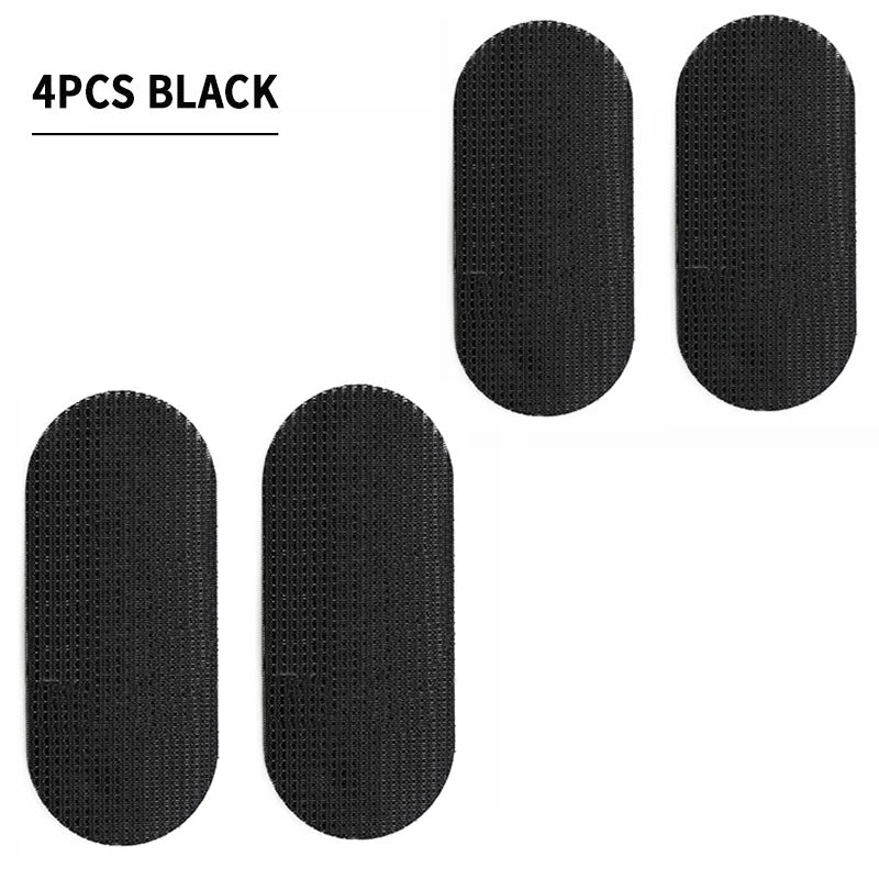 2/4PCS Hair Gripper Sticker Hairdressing Magic Nylon Barber Grippers Mens Oil Head Hair Tapes Salon Cutting Styling Accessories