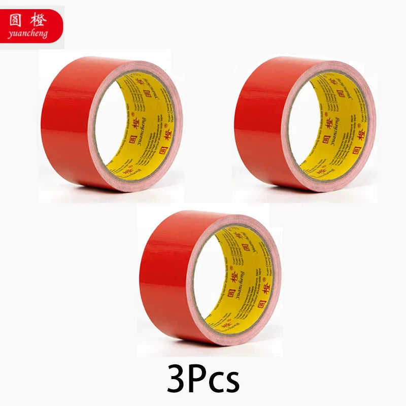 Black Adhesive Fabric Duct Tape, Electric Bicycle Seat Repair, Tarpaulin Repair,Blocks Water and Leaves No Glue，1Roll