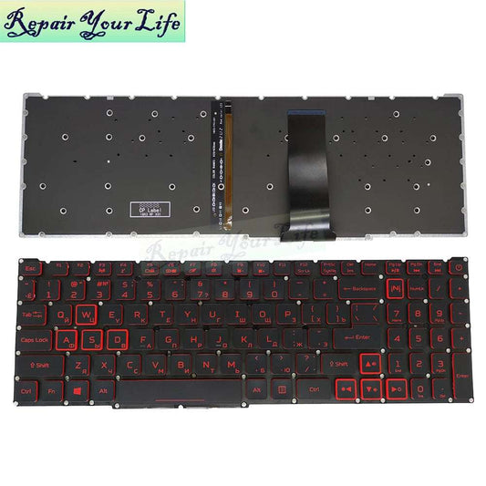 PT-BR Brazil US RU Backlit Keyboard for  Nitro 5 AN515-54 AN515-43 AN517-52 AN517-51 AN517-54 AN715-51 Spain LA IT TR GR FR