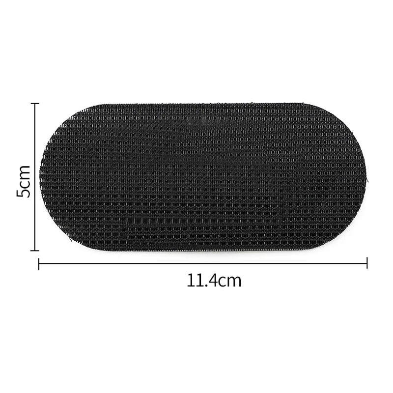 2/4PCS Hair Gripper Sticker Hairdressing Magic Nylon Barber Grippers Mens Oil Head Hair Tapes Salon Cutting Styling Accessories