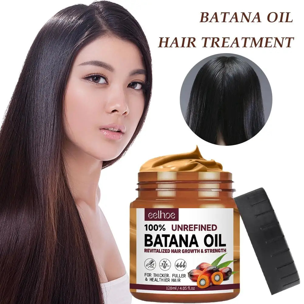 100% Pure Organic Batana Oil for Hair Growth and Natural Batana Oil for Treating Hair Loss Anti-Breakage Hair