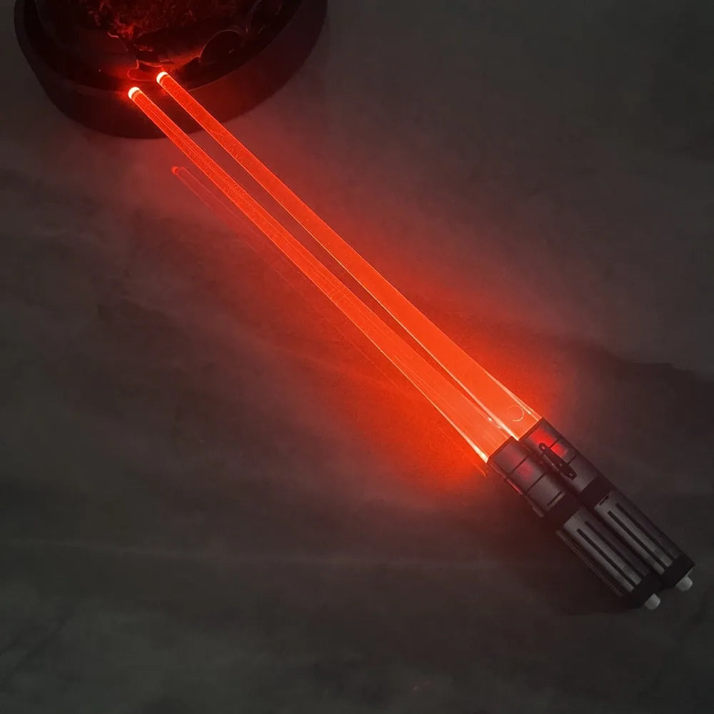1 Pair LED Lightsaber Chopsticks Luminous Reusable Kitchen Light up LED Chopstick Glowing BPA Free Food Safe Chopsticks