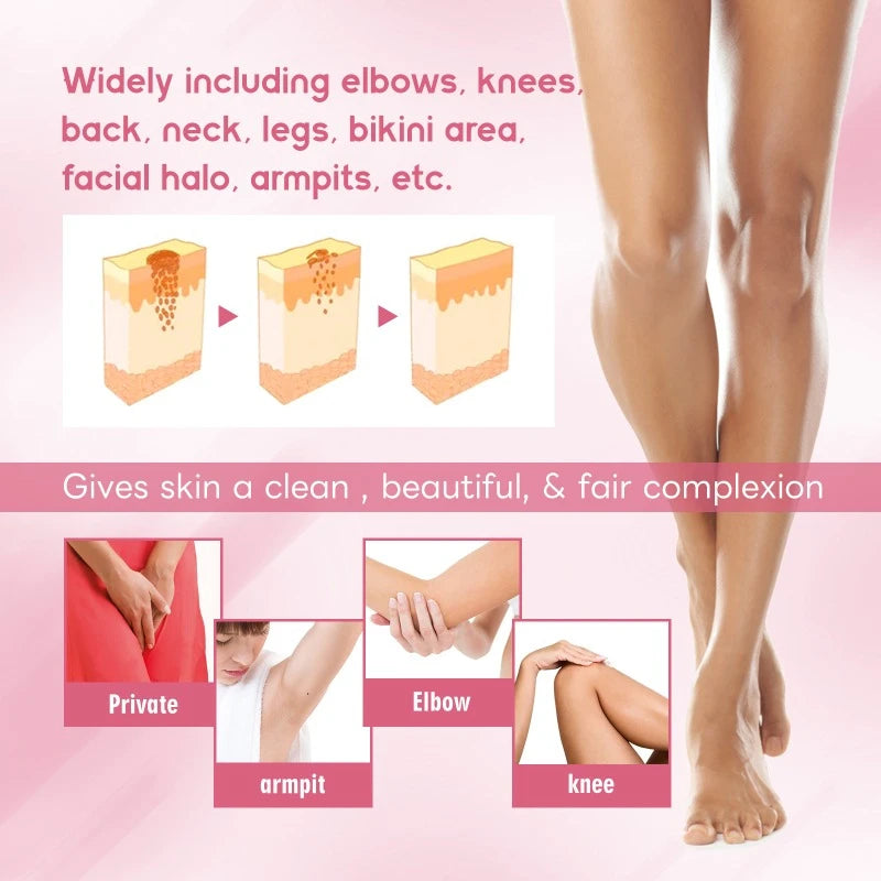 Brighten Underarm Knee Joints Inner Legs Face Private Parts Whitening Cream Moisturizing Beautify Body Skin Remove Melanin Serum