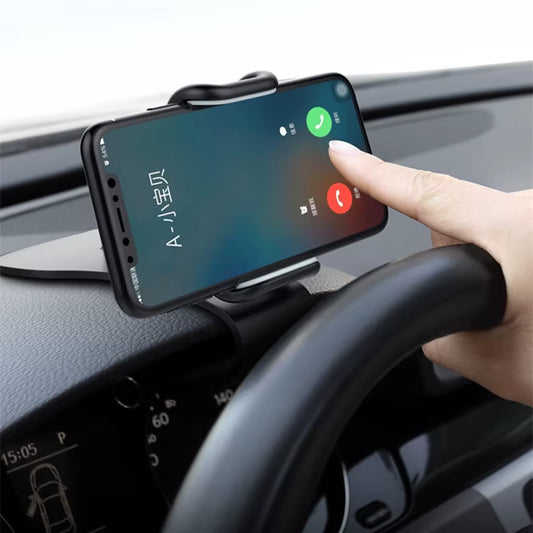 360 Rotatable Car Phone Holder  Cell Phone Stands Car Rack Dashboard Support for Auto Grip Mobile Phone Fixed Bracket