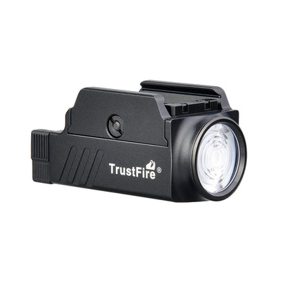 GM23 Tactical LED Flashlights 800 Lumens Quick Release Glock Light 2 Modes Rail Mounted Compact USB Rechargeable Torch