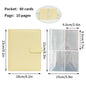 A5 PU Leather Photo Album INS Multi-Pockets Kpop Photocard Binder Photo Card Holder Card Collect Book Photo Binder Cover 포카 바인더
