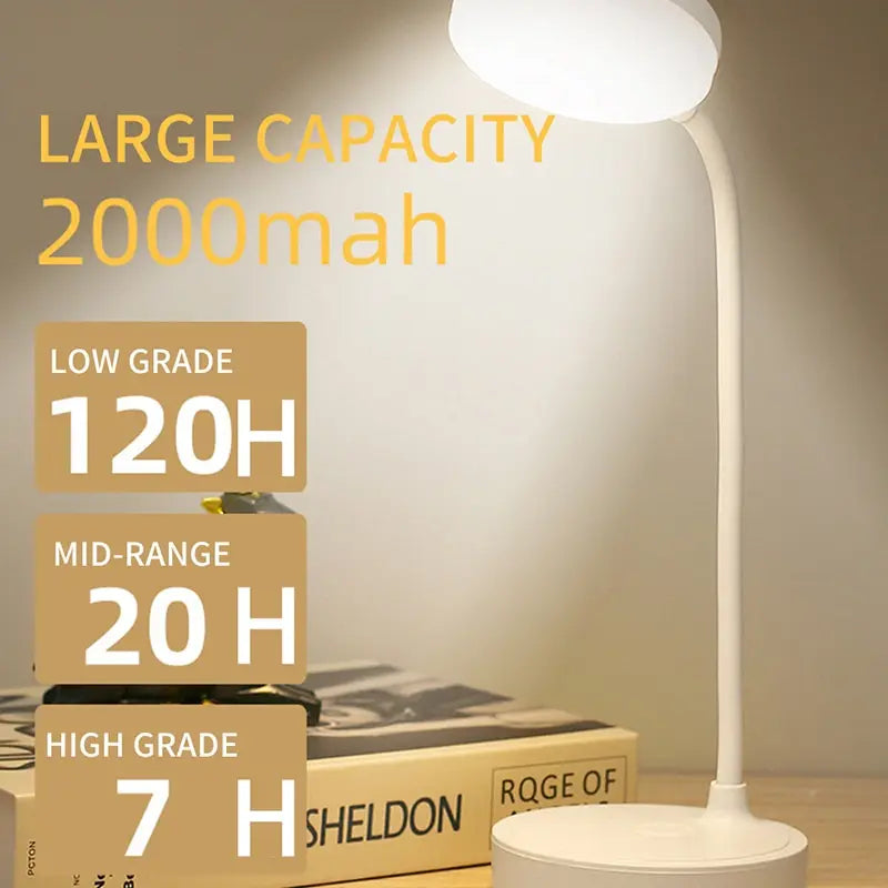 Led Table Desk Lamps Eye Protection Usb Rechargeble Learning Lights Children'S Bedroom Bedside Adjustment Reading Night Light